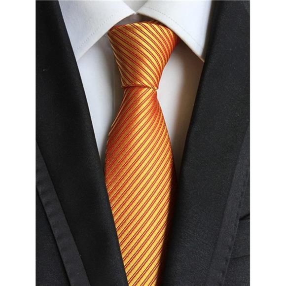 Lot 6 PCS Classic Men\'s Silk Tie Necktie Woven JACQUARD Neck Ties Business